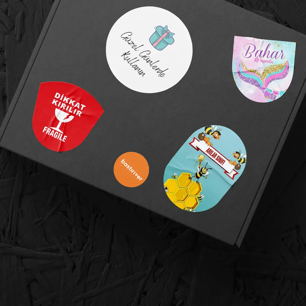 Özel Kesim Sticker / Etiket