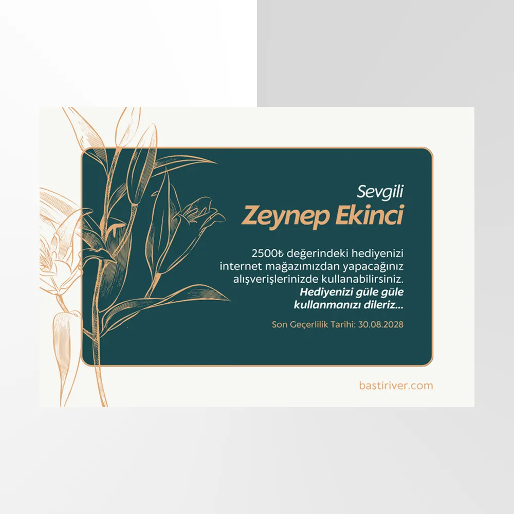 Kupon / Hediye Çeki
