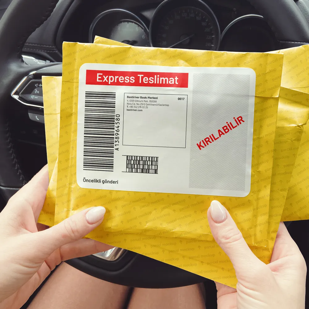 Suya Dayanıklı Sticker / Etiket