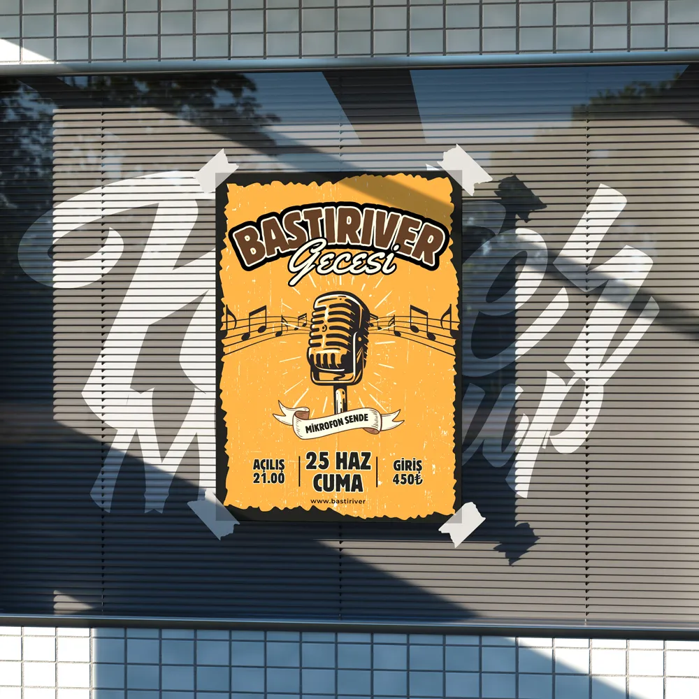 Afiş & Poster (Az Adetli Dijital Baskı)