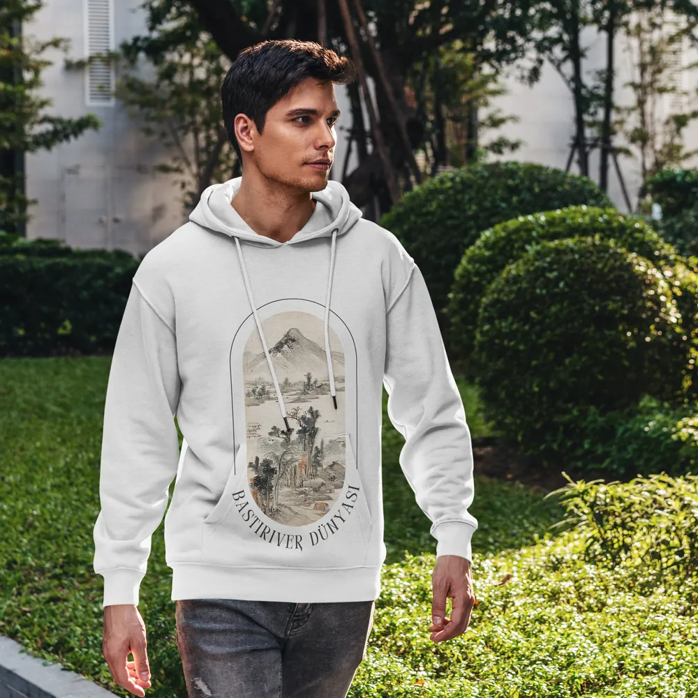 Erkek Kapüşonlu Sweatshirt