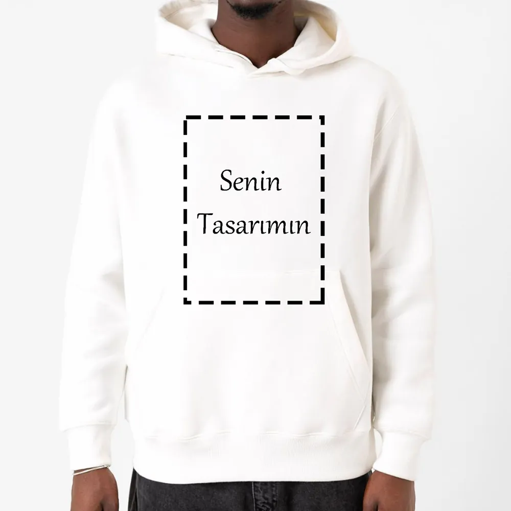 Erkek Kapüşonlu Sweatshirt