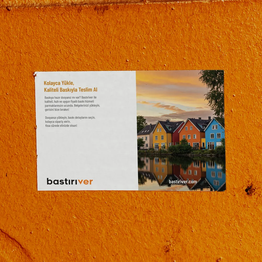 Suya Dayanıklı Sticker / Etiket