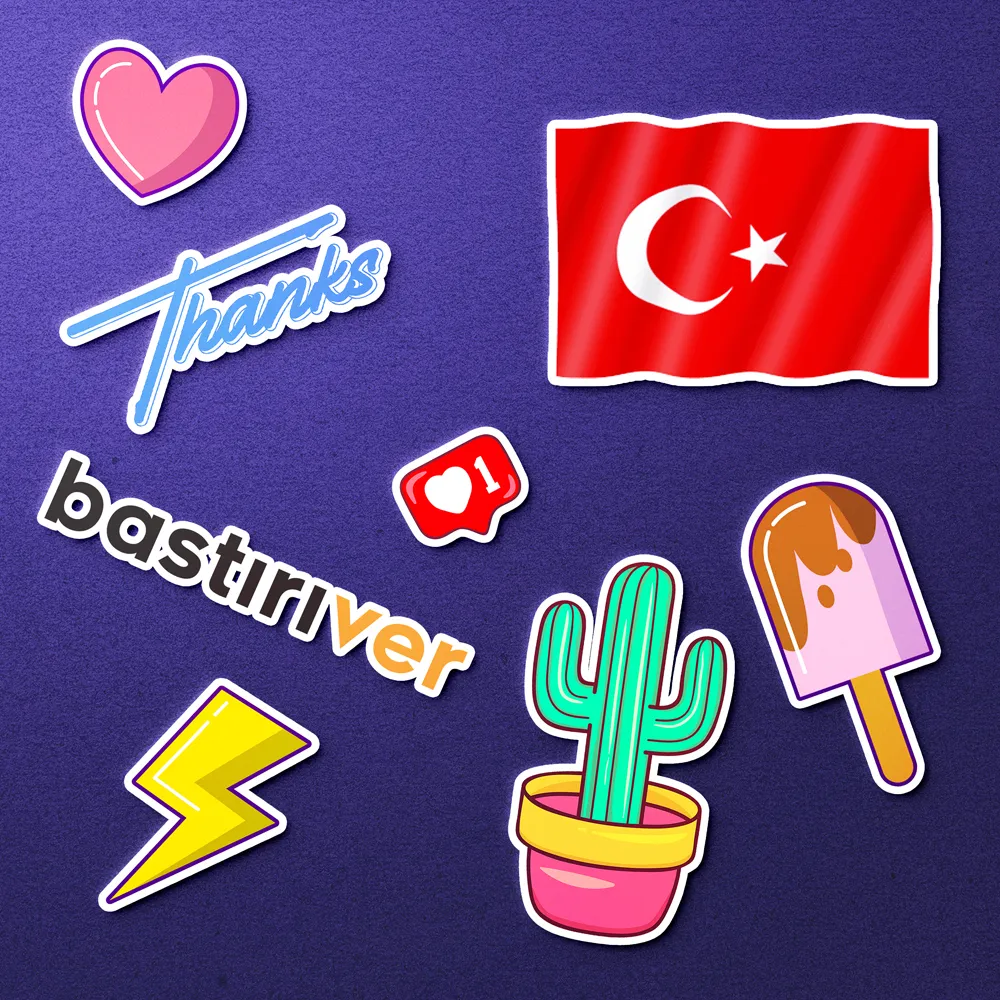 Özel Kesim Sticker / Etiket